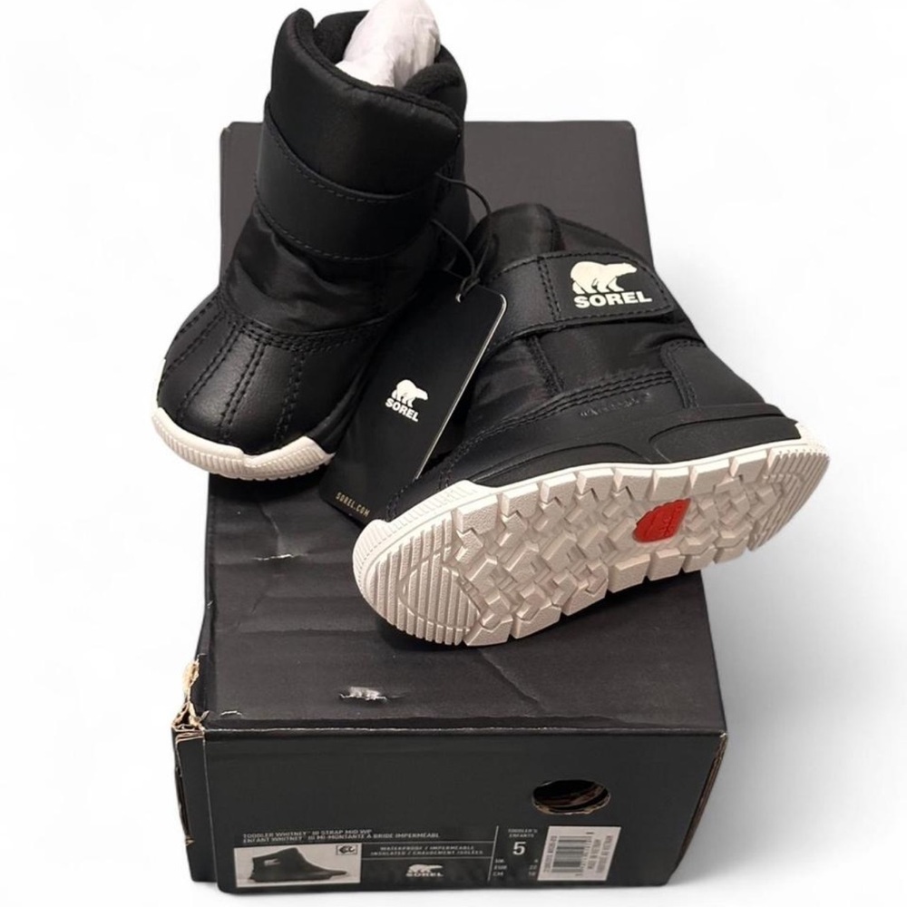 Sorel Toddler Black Kids Winter Boots
